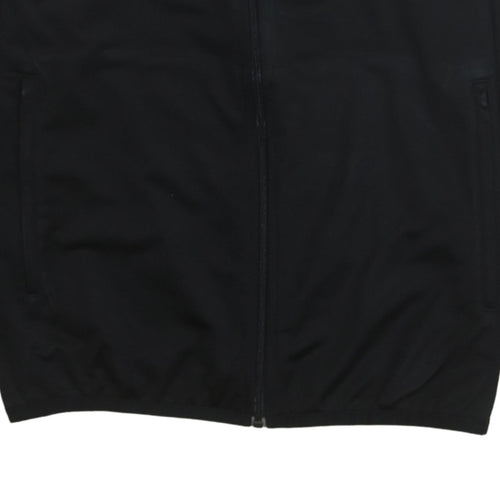 Puma Men's Black Full Zip Football Track Sweatshirt S