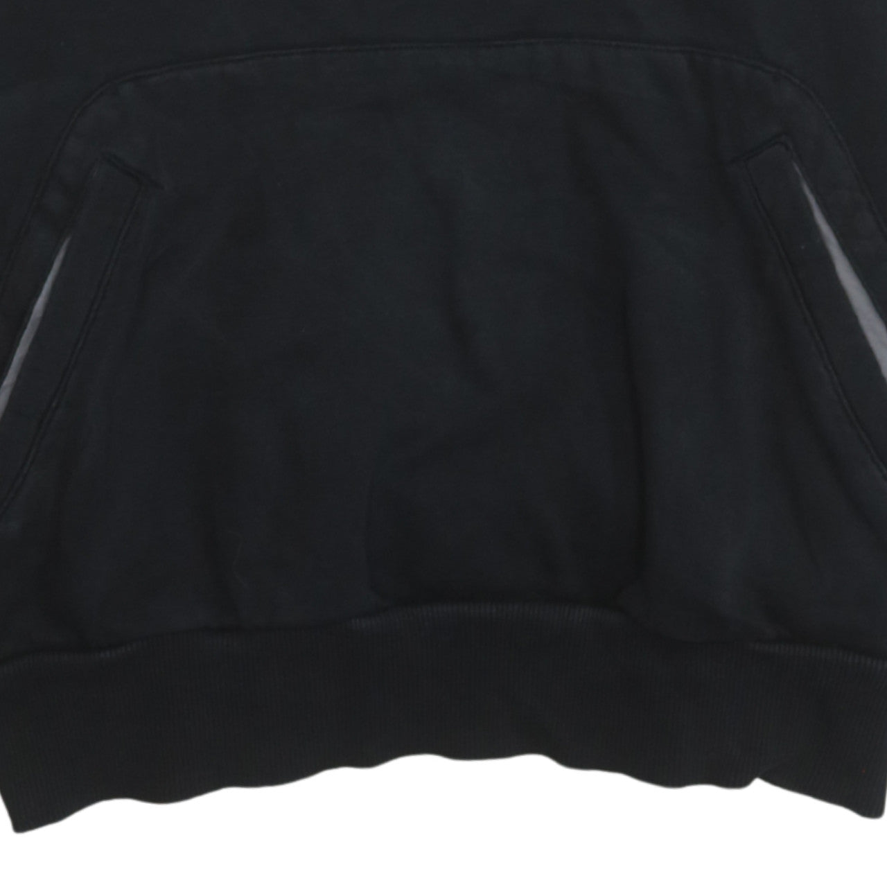 Puma Mens Black Pullover Hoodie Logo Fleece Sweatshirt M