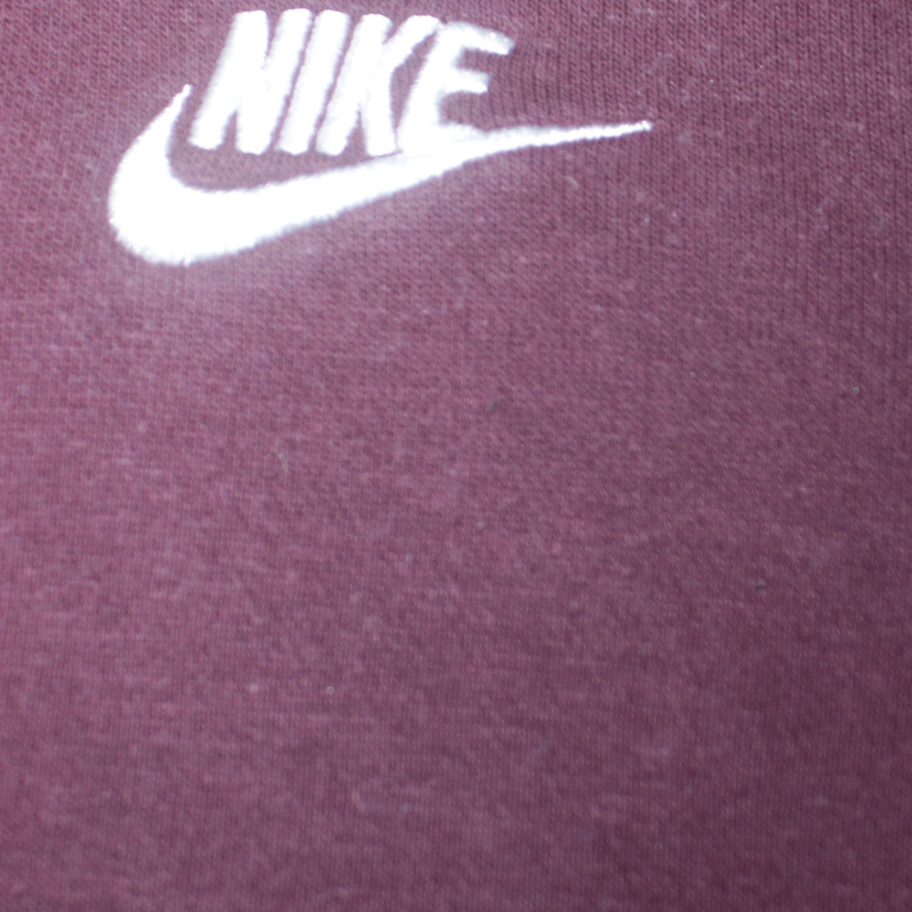 Nike Men's Purple Small Pullover Hoodie with Logo