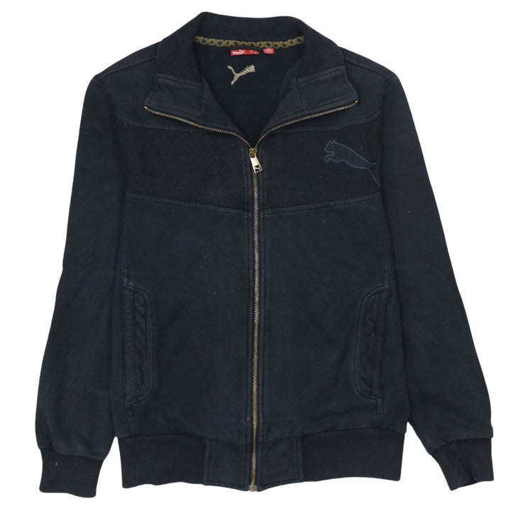 Puma Men's Black Full Zip Sweatshirt Jacket S