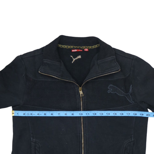 Puma Men's Black Full Zip Sweatshirt Jacket S