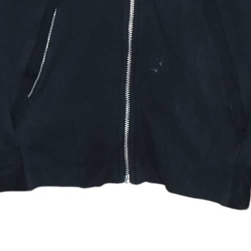 Nike Mens Black Full Zip Hooded Fleece Hoodie Size S