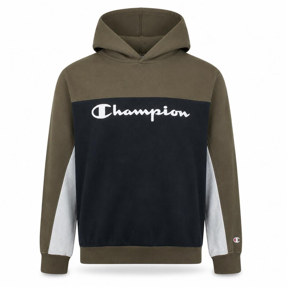 Front view of Champion Teens Multicoloured 2XL Pullover Hoodie Regular Fit