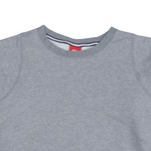 Nike Womens Grey Crew Neck Pullover Sweatshirt Size L