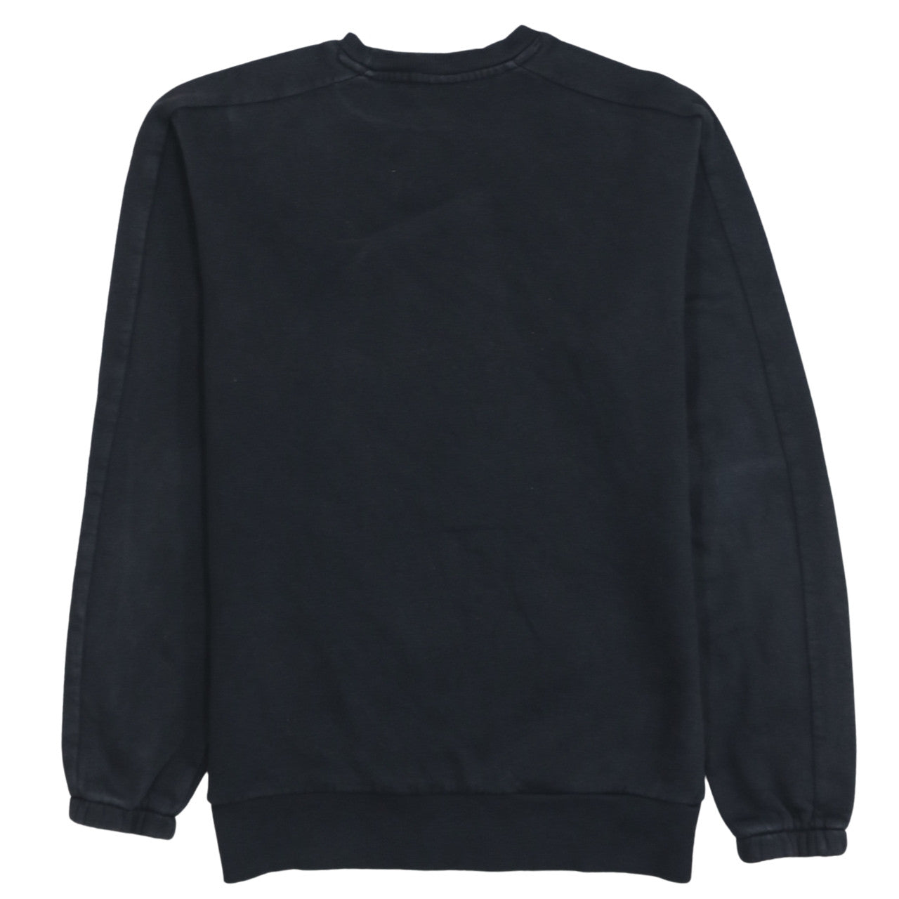 Reebok Men’s Black Graphic Logo Pullover Sweatshirt Size L