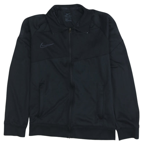 Nike Boys Black Dri-FIT Full Zip Hoodie Jacket L (147-158cm) Polyester