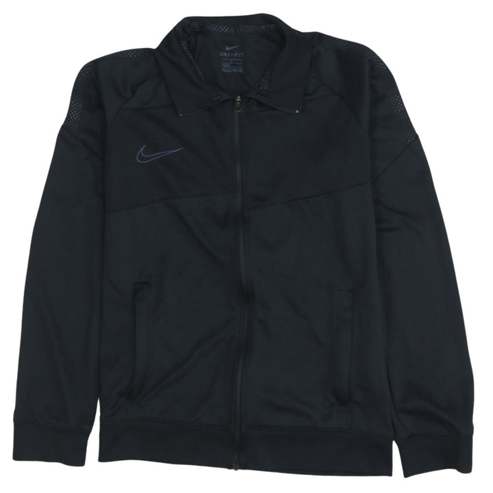 Nike Boys Black Dri-FIT Full Zip Hoodie Jacket L (147-158cm) Polyester