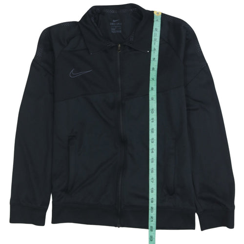 Nike Boys Black Dri-FIT Full Zip Hoodie Jacket L (147-158cm) Polyester