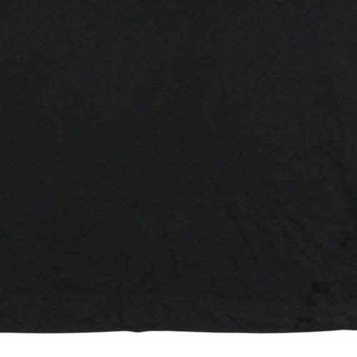 Puma Men's Black Long Sleeve Logo Sports T-Shirt Size L