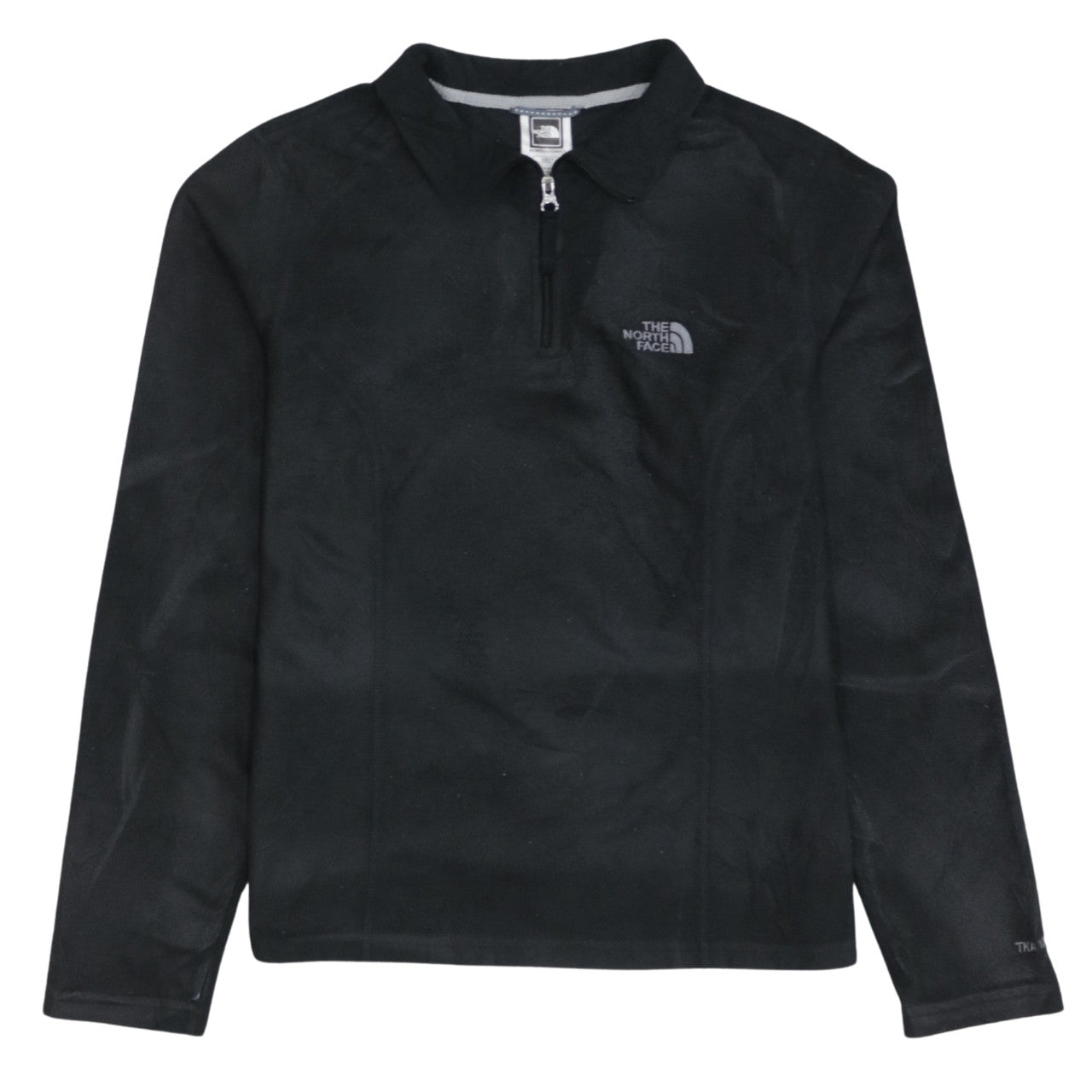 The North Face Womens Black XS 1/4 Zip Fleece Sweatshirt