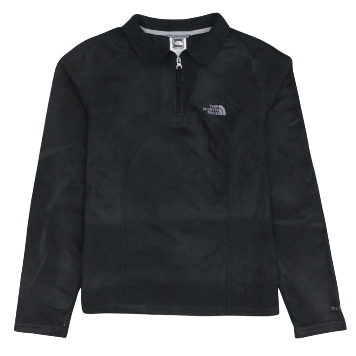 The North Face Womens Black XS 1/4 Zip Fleece Sweatshirt