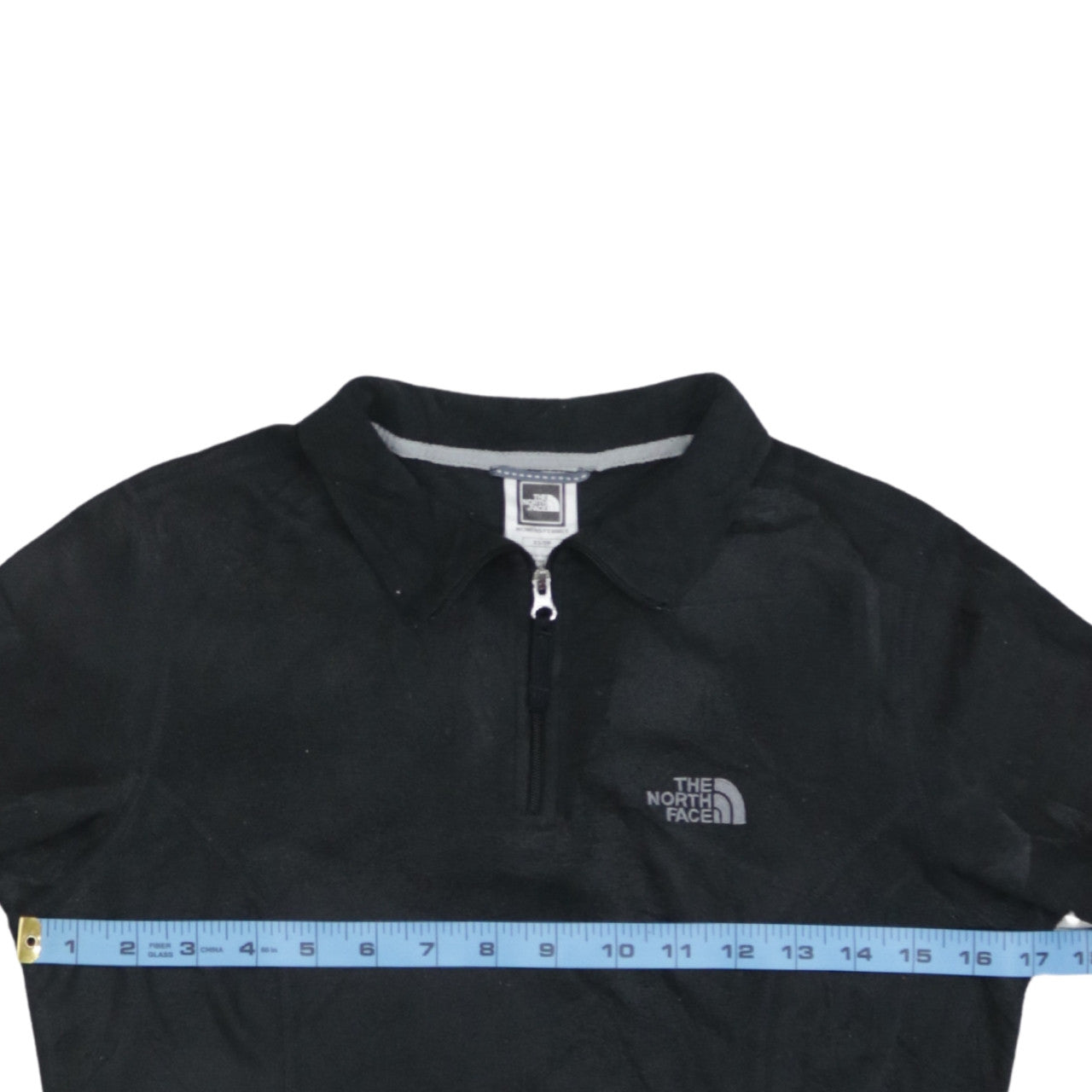 The North Face Womens Black XS 1/4 Zip Fleece Sweatshirt