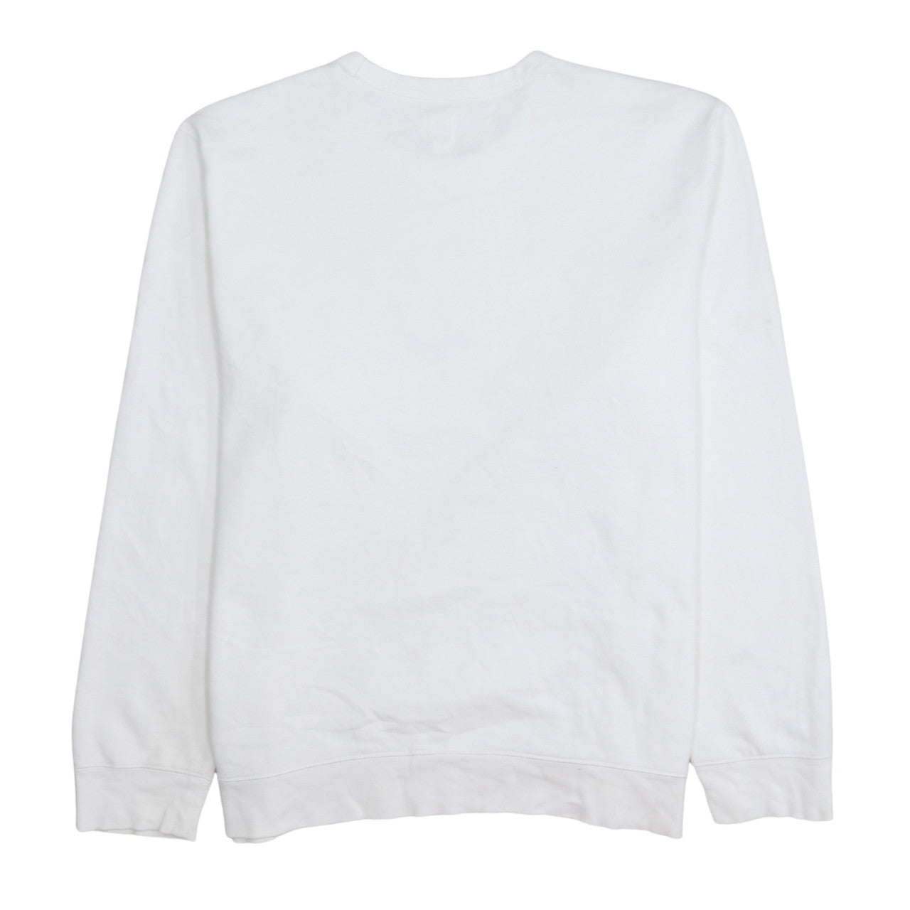 GAP Men’s White XL Logo Crew Neck Pullover Sweatshirt