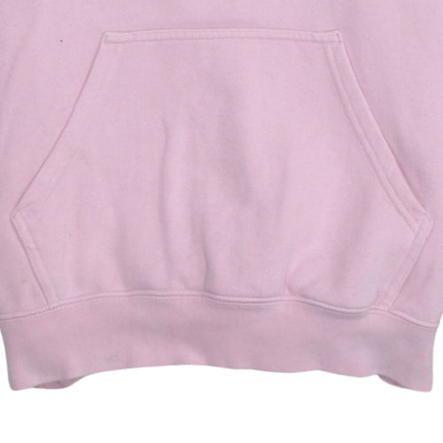 Champion Women's Pink Pullover Hoodie Small Cotton Blend Logo Sweatshirt