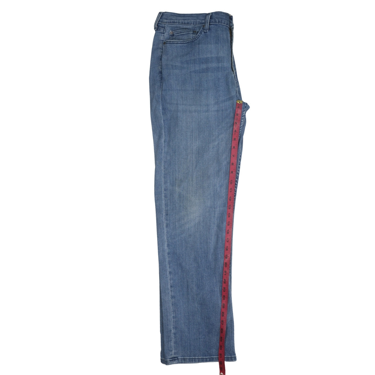 Levi's Men's Blue Straight Leg Denim Jeans 36W 32L Regular Fit