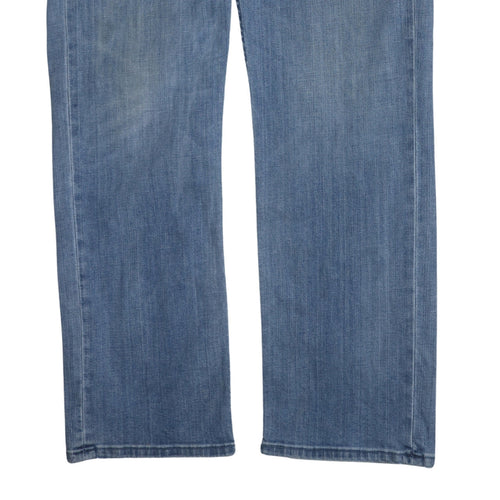 Levi's Men's Blue Straight Leg Denim Jeans 36W 32L Regular Fit