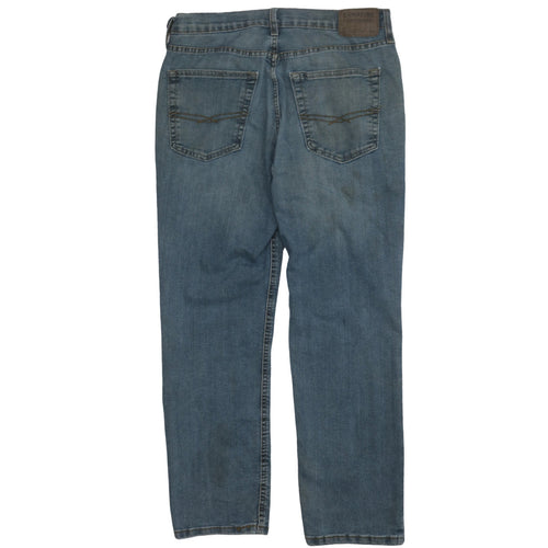 Levi's Men's Blue Medium Wash Straight Jeans Size 34x32