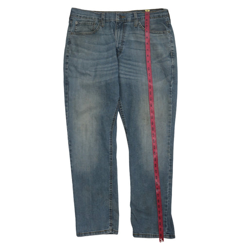 Levi's Men's Blue Medium Wash Straight Jeans Size 34x32