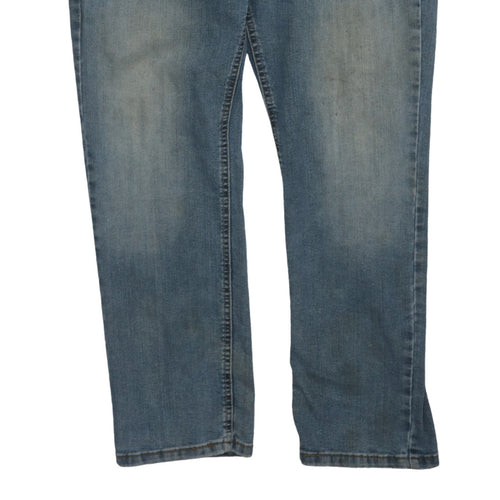 Levi's Men's Blue Medium Wash Straight Jeans Size 34x32