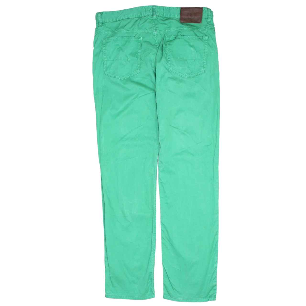 Polo Ralph Lauren Men's Green Straight Jeans 32W 32L Cotton Stretch