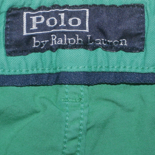 Polo Ralph Lauren Men's Green Straight Jeans 32W 32L Cotton Stretch