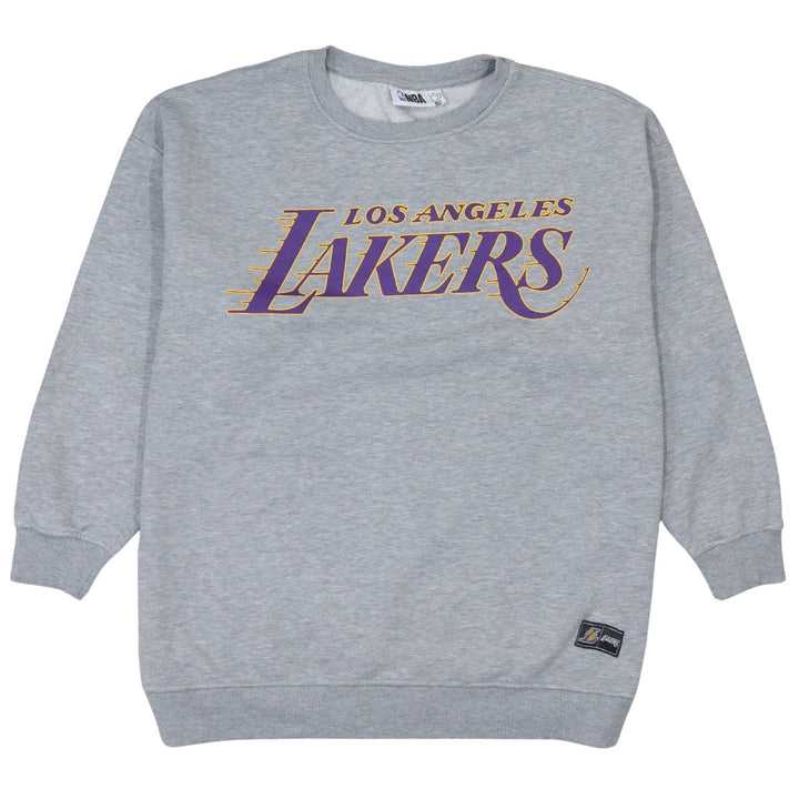 NBA Los Angeles Lakers Grey Sweatshirt Women’s M Graphic Crew Neck