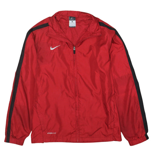 Nike Teens Red Storm-Fit Windbreaker Jacket Size L 12-13 Years
