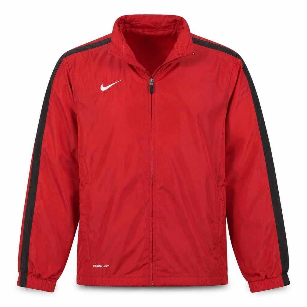 Front view of Nike Teens Red Storm-Fit Windbreaker Jacket, size L, 12-13 Years