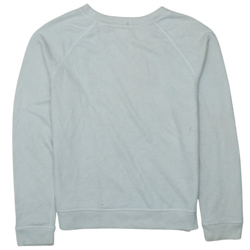 Levi's Men's White Small Crew Neck Logo Sweatshirt