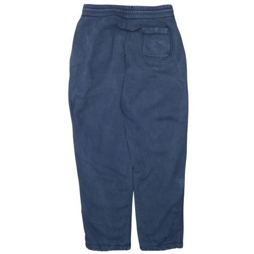 Nike Men Blue M Jogger Sweatpants Fleece Elastic Waist Pockets