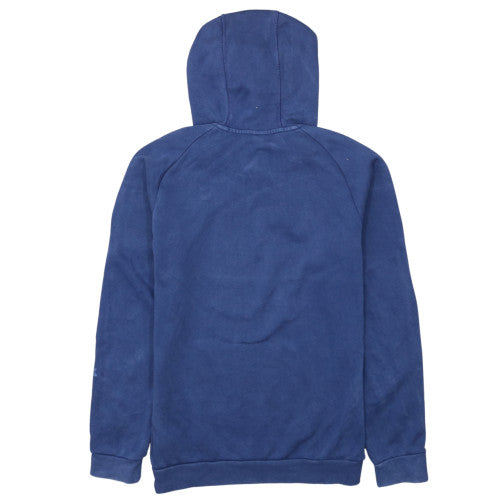 Adidas Men's Blue Pullover Hoodie Size M Fleece Sportswear