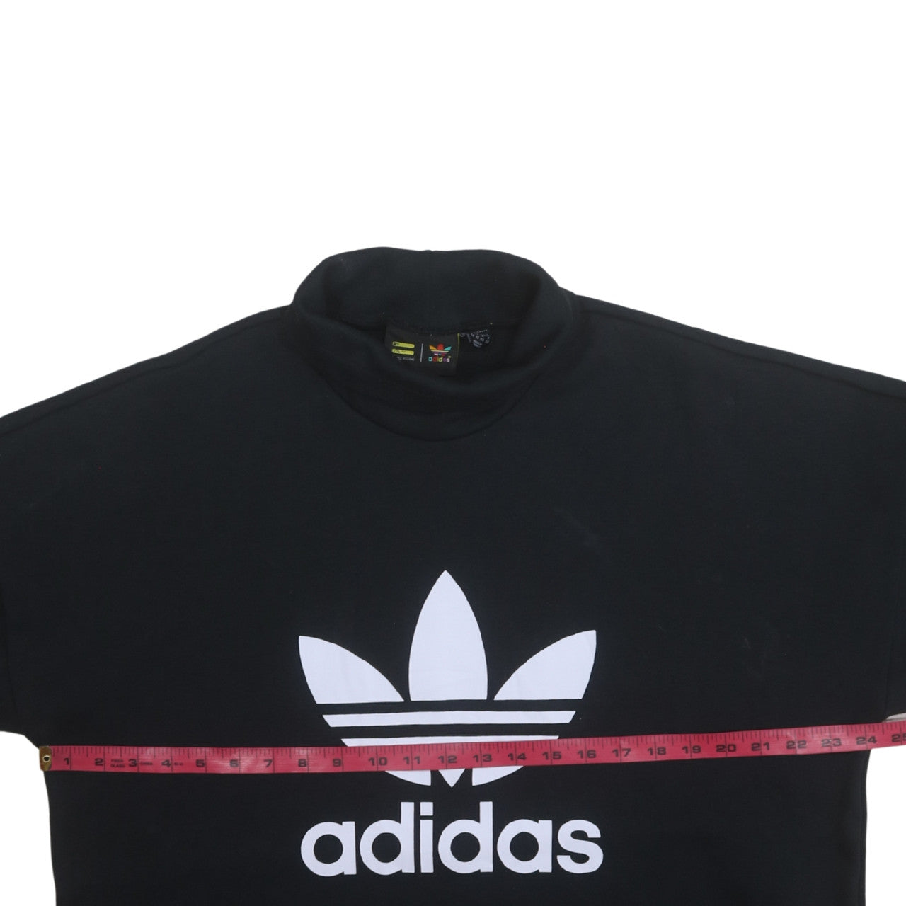 Adidas x Pharrell Williams Women's Black Tunic Sweatshirt L Long Sleeve Logo