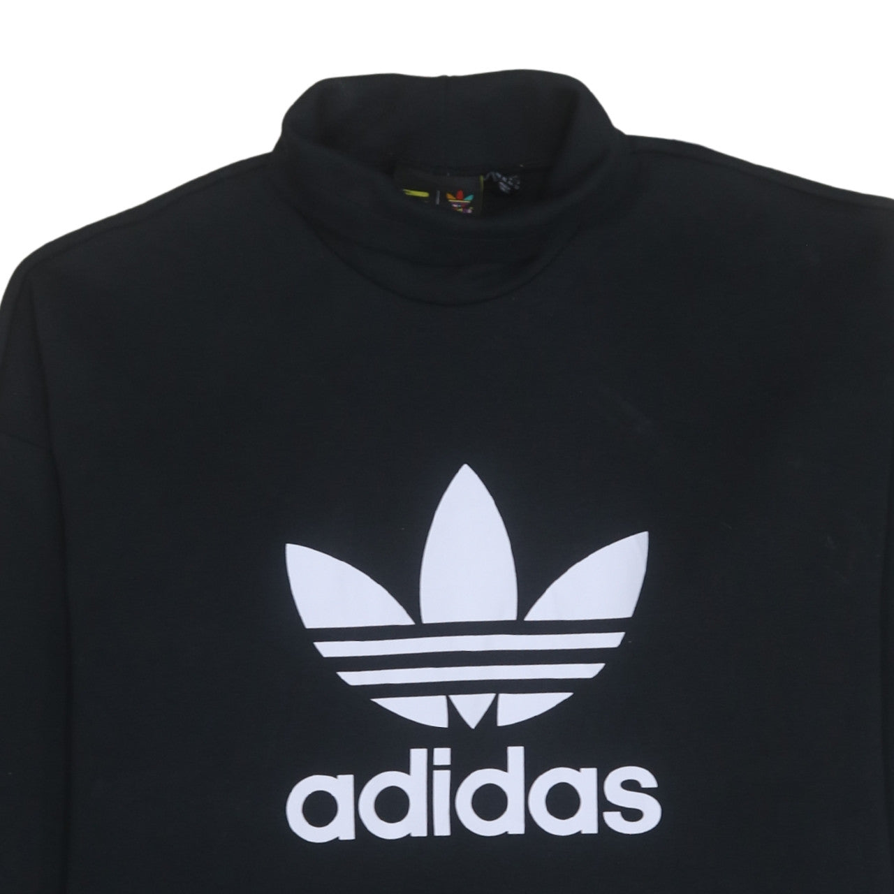 Adidas x Pharrell Williams Women's Black Tunic Sweatshirt L Long Sleeve Logo