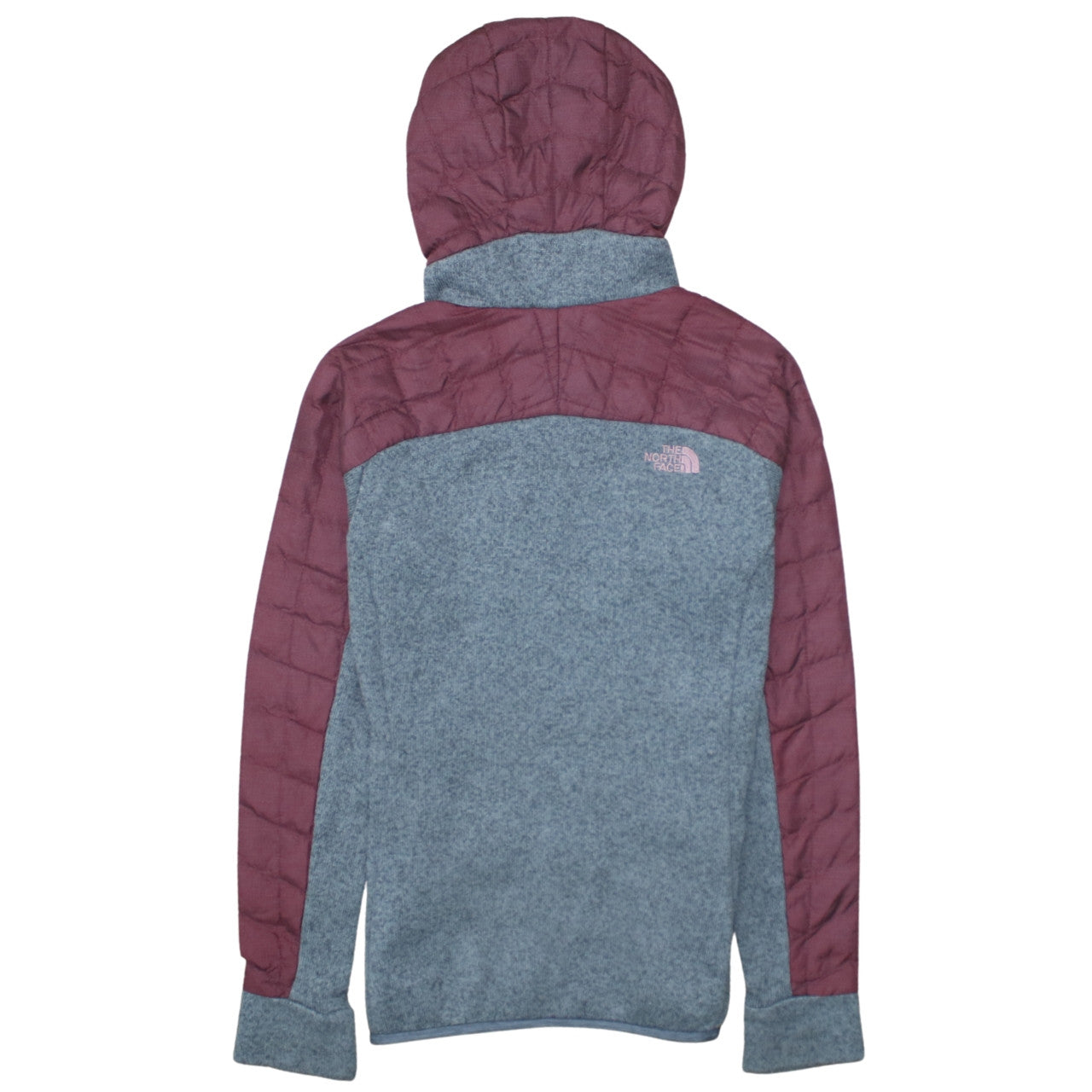 The North Face Women’s Purple Quilted Hooded Jacket Size S