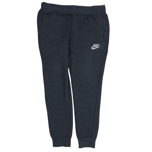 Nike Men's Black Jogger Sweatpants M Tapered Fit Elastic Waist