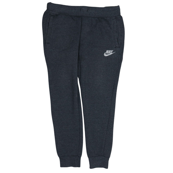 Nike Men's Black Jogger Sweatpants M Tapered Fit Elastic Waist