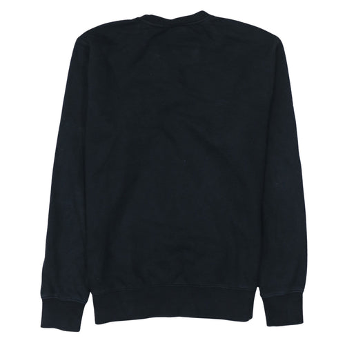 Nike Men's Black Small Crew Neck Pullover Sweatshirt