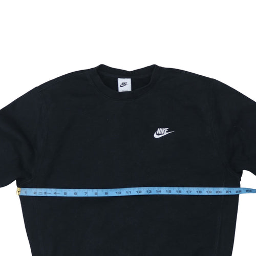 Nike Men's Black Small Crew Neck Pullover Sweatshirt
