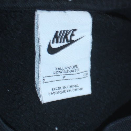 Nike Men's Black Small Crew Neck Pullover Sweatshirt