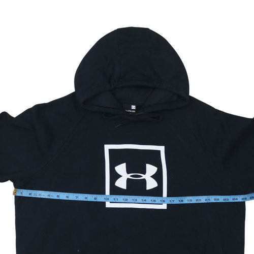 Under Armour Men's Black 2XL Pullover Hoodie with Logo
