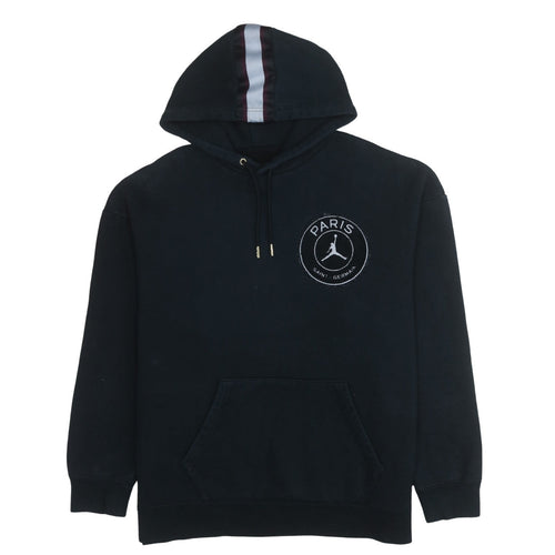 Jordan Paris Saint-Germain Black XL Men's Pullover Hoodie
