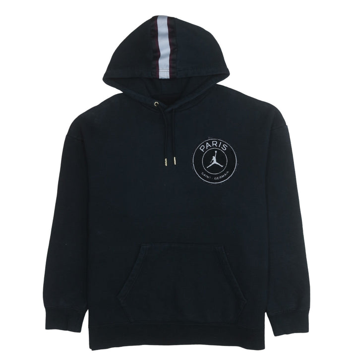 Jordan Paris Saint-Germain Black XL Men's Pullover Hoodie