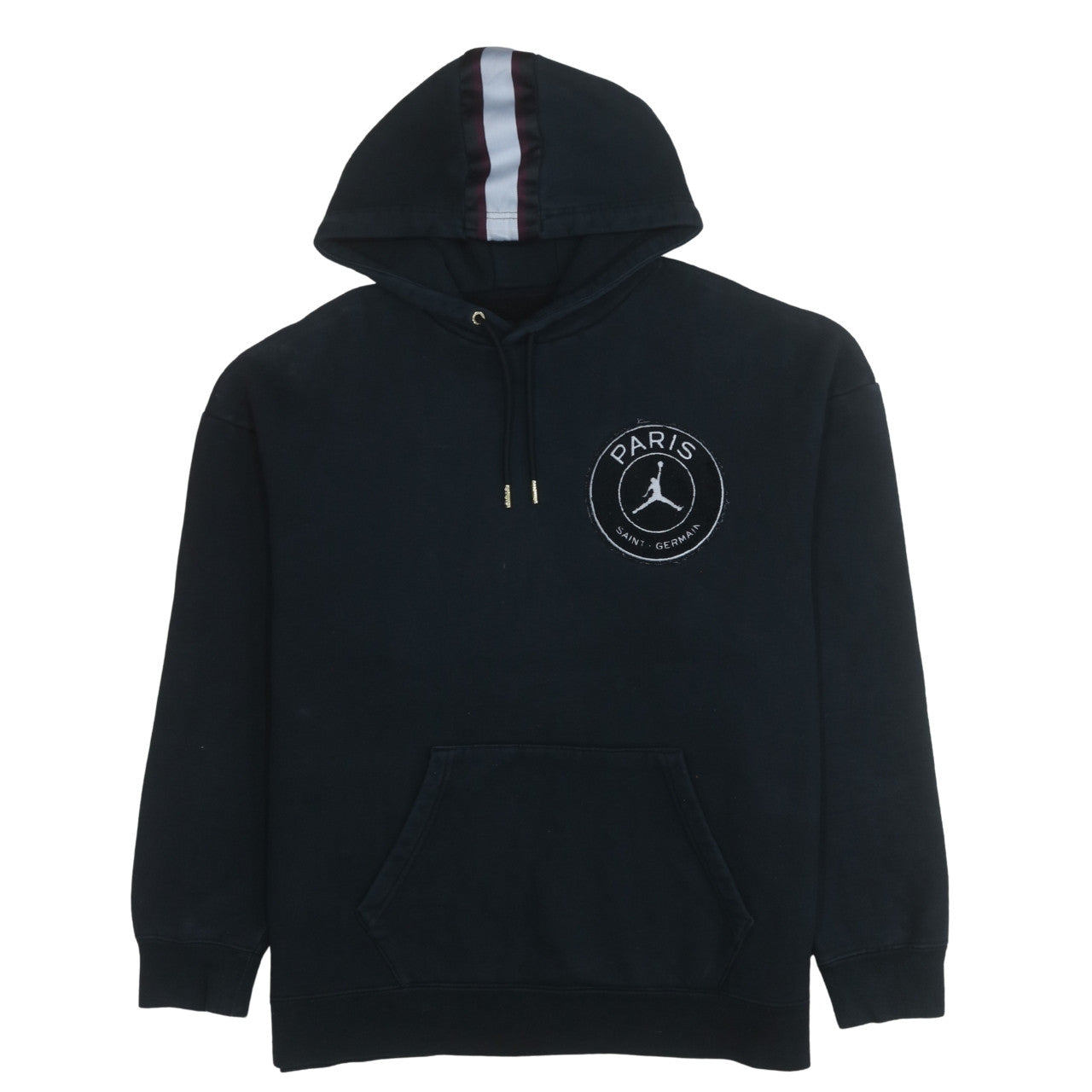 Jordan Paris Saint-Germain Black XL Men's Pullover Hoodie