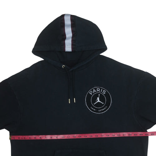 Jordan Paris Saint-Germain Black XL Men's Pullover Hoodie
