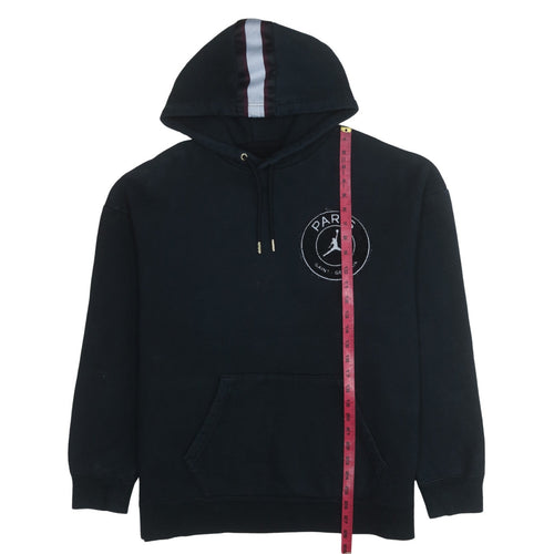 Jordan Paris Saint-Germain Black XL Men's Pullover Hoodie
