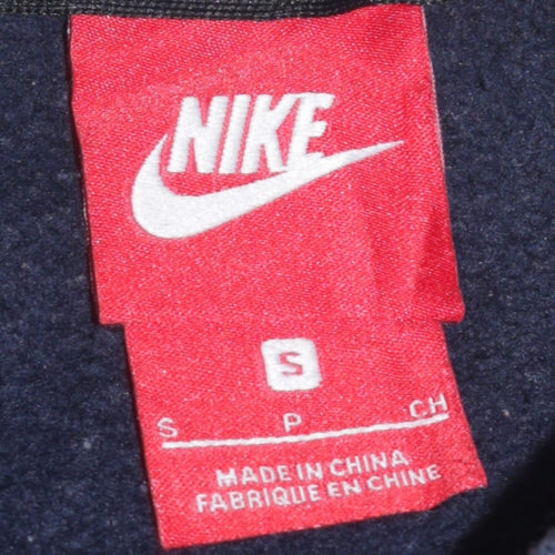 Nike Men's Blue Air Logo Crew Neck Pullover Sweatshirt Size S