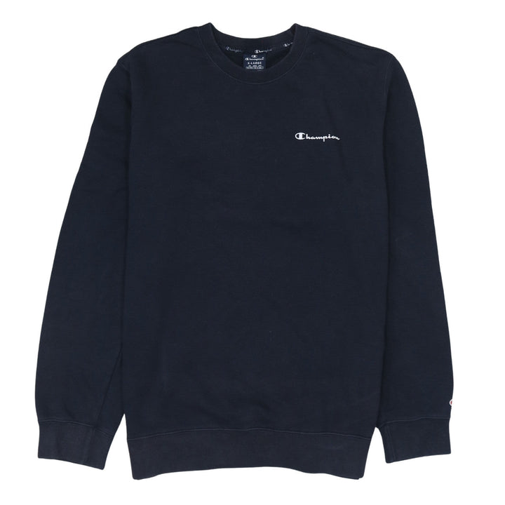 Champion Men's Blue XL Pullover Crew Neck Sweatshirt