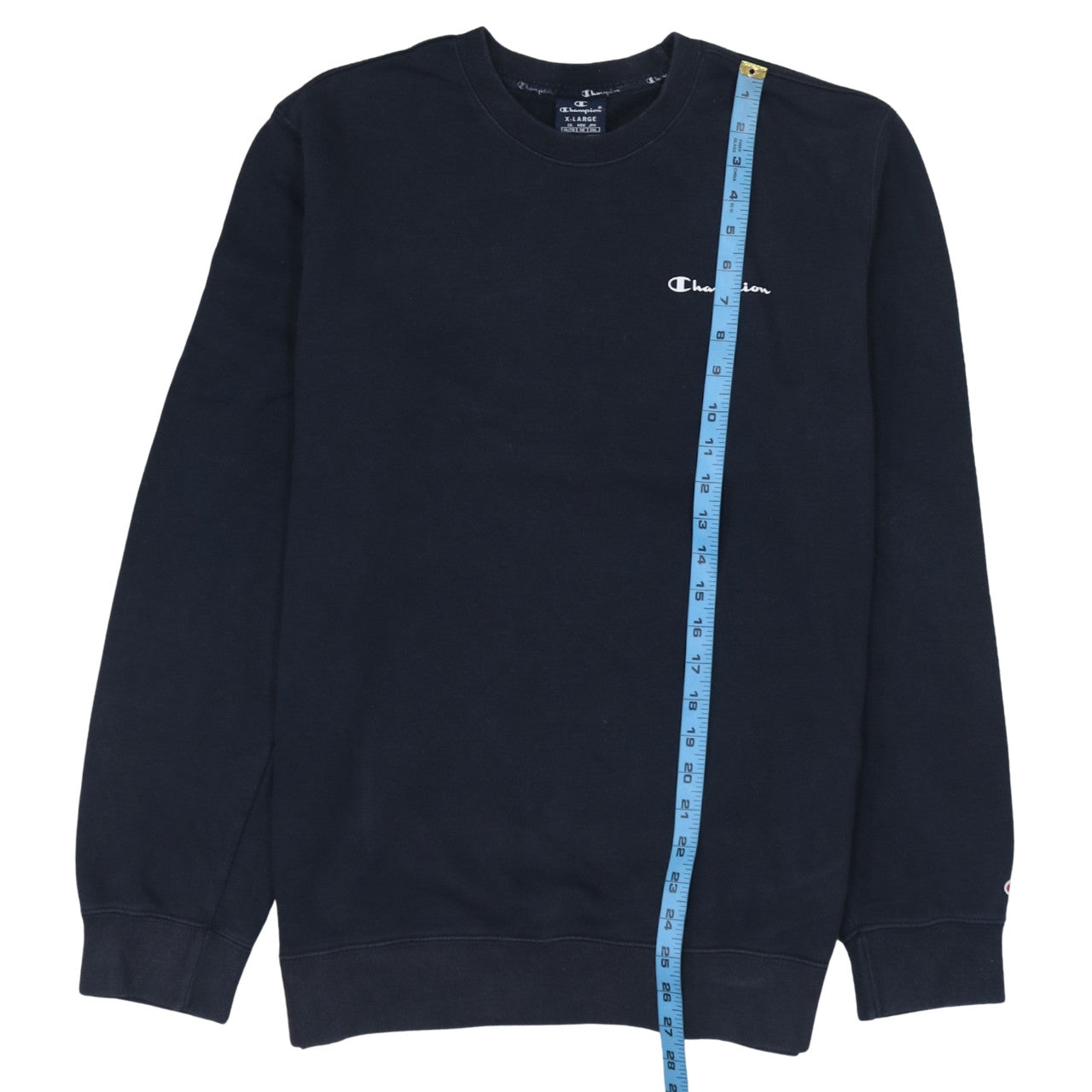Champion Men's Blue XL Pullover Crew Neck Sweatshirt
