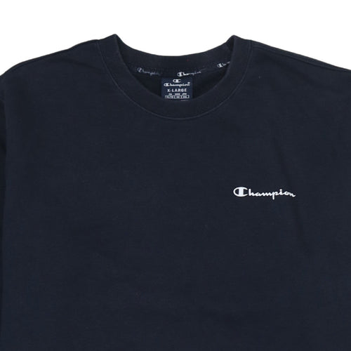 Champion Men's Blue XL Pullover Crew Neck Sweatshirt