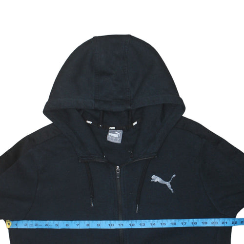 Puma Men's Black Full Zip Hoodie Size L Sportswear